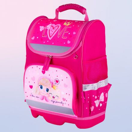 Ранец ЮНЛАНДИЯ WISE для начальной школы, "Lovely friends", 37x29х15 см, 270587 Ранец ЮНЛАНДИЯ WISE для начальной школы, "Lovely friends", 37x29х15 см, 270587