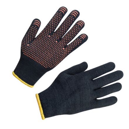 Перчатки хлопок + полиэфир УТЕПЛЕННЫЕ МАХРА, 1 пара, 10 класс, 72-75 г, размер 8, ПВХ ТОЧКА, утепленные с начесом внутри, СВС, 7.723 чер/оранж Перчатки хлопок + полиэфир УТЕПЛЕННЫЕ МАХРА, 1 пара, 10 класс, 72-75 г, размер 8, ПВХ ТОЧКА, утепленные с начесом внутри, СВС, 7.723 чер/оранж