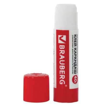 Клей-карандаш BRAUBERG, 40 г, 222928 Клей-карандаш BRAUBERG, 40 г, 222928