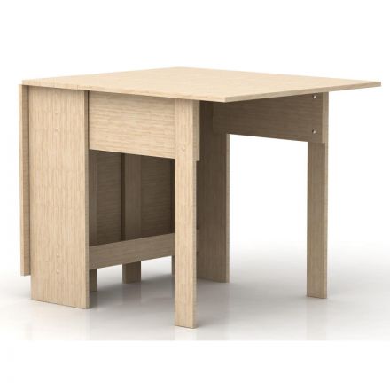Стол обеденный N_стол-книжка Д-257 ЛДСП дуб молочный