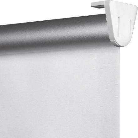 Рулонная штора Комус Мебель blackout silver 537837 V1, 50х160, белый