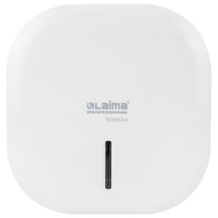 Диспенсер для туалетной бумаги LAIMA PROFESSIONAL SUPER (Система T2), малый, белый, ABS-пластик, 609504