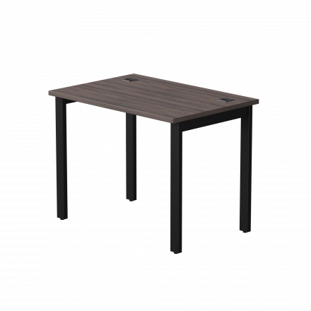 Стол прямой Everprof EVO на металлокаркасе 980х670х755 мм Дуб Пасадена/Черный