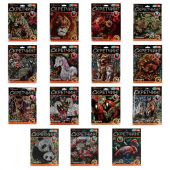 Гравюра в технике скретчинг, АССОРТИ 15 видов, 18х24 см, цветная основа, МУЛЬТИ АРТ, 5957