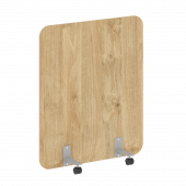 R-line Перегородка на металлических опорах, на роликах DP.R-100-120 Тиквуд светлый/Серый металл 1000*18*1200 R-line Перегородка на металлических опорах, на роликах DP.R-100-120 Тиквуд светлый/Серый металл 1000*18*1200