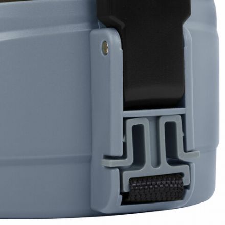 Термос классический, нержавеющая сталь 2 л, черно-серый, 2 кружки, ручка + ремешок, TAIGARU (ТАЙГАРУ), 608818