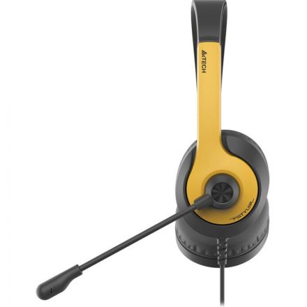 Гарнитура A4Tech Fstyler FH100U желтый/черный 2м USB (BUMBLEBEE)