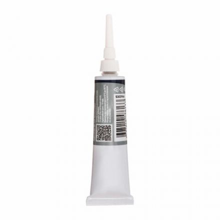 Контур акриловый по стеклу и керамике "Декола", туба 18 мл, серебряный, Невская Палитра, 5303966