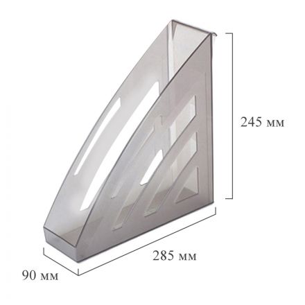 Вертикальный накопитель Attache City пластиковый серый ширина 90 мм Вертикальный накопитель Attache City пластиковый серый ширина 90 мм