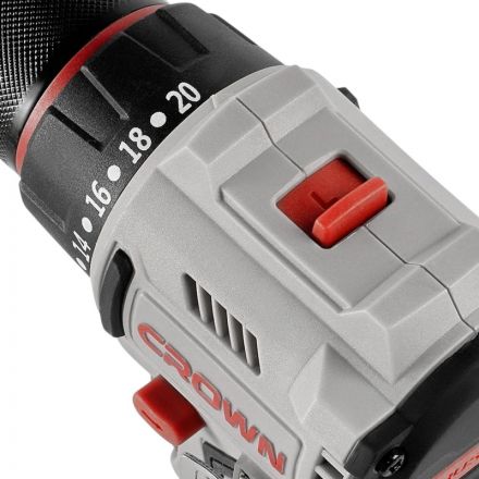 Дрель-шуруповерт аккумуляторная CROWN CT21129HMX-2 BMC