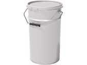 Ведро металл 7л. с крышкой-корона цв. белый Ведро металл 7л. с крышкой-корона цв. белый