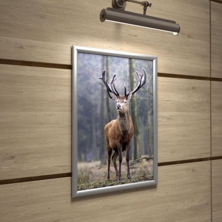 Рамка А2 Attache, алюм.клик-профиль 25 мм, настенная