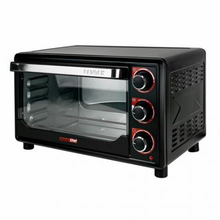 Мини-печь CENTEK CT-1537-30, 1600 Вт, 30 л, таймер 90 мин., черная