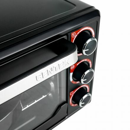Мини-печь CENTEK CT-1537-30, 1600 Вт, 30 л, таймер 90 мин., черная