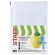 Папки-файлы перфорированные, А4, STAFF "STANDARD", КОМПЛЕКТ 100 шт., гладкие, "Яблоко", 30 мкм, 224917