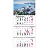 Календарь настенный 3-х блочный 2026 Премиум Отдых, 330х705, 80г