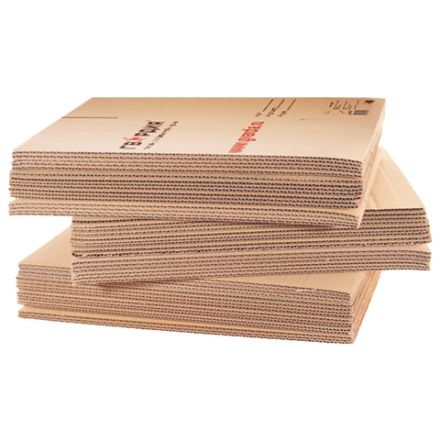 Гофроящик с логотипом, длина 370 х ширина 270 х высота 370 мм, марка Т22, профиль В, ГВАРДИЯ, 440139