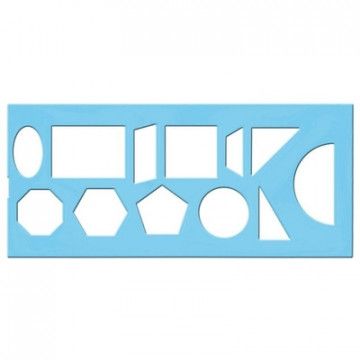 Трафарет геометрических фигур Трафарет геометрических фигур