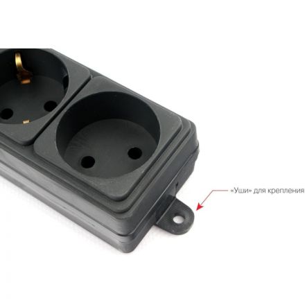 Сетевой фильтр Power Cube 5м 6 розеток, 16А/3,5кВт, провод 3x1,0