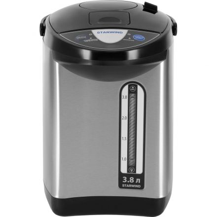 Термопот Starwind STP3822 3.8л. 800Вт серебристый/черный (2006663)