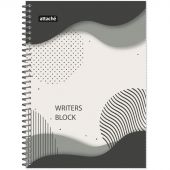 Бизнес-тетрадь Attache А4,80л,облиц. картон Графити Бизнес-тетрадь Attache А4,80л,облиц. картон Графити