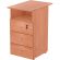 Тумба приставная с топом Easy LT Оптима 400х590х740 3 ящ. Ольха Тумба приставная с топом Easy LT Оптима 400х590х740 3 ящ. Ольха
