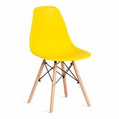 Стул Tetchair CINDY (EAMES) (mod. 1801) дерево бук/металл/сиденье пластик, 45x51x82 см, Yellow (Желтый) Стул Tetchair CINDY (EAMES) (mod. 1801) дерево бук/металл/сиденье пластик, 45x51x82 см, Yellow (Желтый)