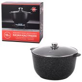 Кастрюля 10 л с жаропрочной крышкой, пятислойное антипригарное покрытие, ГАРДАРИКА "Орион", 1710-04-10 Кастрюля 10 л с жаропрочной крышкой, пятислойное антипригарное покрытие, ГАРДАРИКА "Орион", 1710-04-10