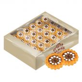 Печенье Дымка Задумка крем вареная сгущенка, 3,1кг/уп Печенье Дымка Задумка крем вареная сгущенка, 3,1кг/уп