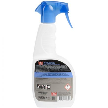 Средство для стекол и зеркал  Антидождь,  750мл  (триг.) RE MARCO RM-865