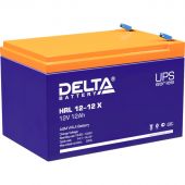 Батарея для ИБП Delta HRL 12-12 X 12В/12, F2 (151x98x95мм) Батарея для ИБП Delta HRL 12-12 X 12В/12, F2 (151x98x95мм)