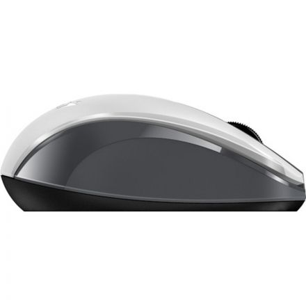 Мышь компьютерная Genius NX-8008S, беспроводная бесшумная, белый и серый