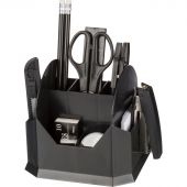 Настольный набор Attache черный 15 предметов вращающийся