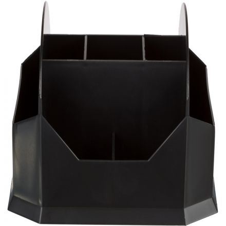 Настольный набор Attache черный 15 предметов вращающийся