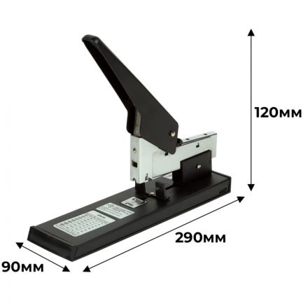 Степлер мощный Attache Economy 23/23, до 210 л, металл, черный Степлер мощный Attache Economy 23/23, до 210 л, металл, черный