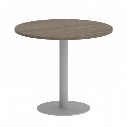 Home Office Стол круглый VR.SP-5-90.1 Вяз/Серый металл 900*900*750 Home Office Стол круглый VR.SP-5-90.1 Вяз/Серый металл 900*900*750