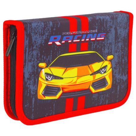 Пенал BRAUBERG с наполнением, 1 отделение, 1 откидная планка, 24 предмета, 21х14 см, "Yellow car", 229292 Пенал BRAUBERG с наполнением, 1 отделение, 1 откидная планка, 24 предмета, 21х14 см, "Yellow car", 229292