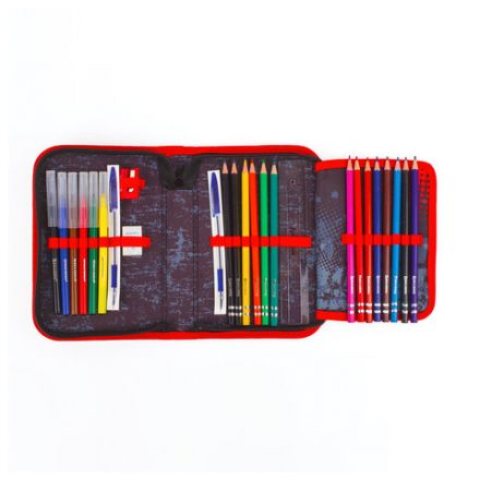 Пенал BRAUBERG с наполнением, 1 отделение, 1 откидная планка, 24 предмета, 21х14 см, "Yellow car", 229292 Пенал BRAUBERG с наполнением, 1 отделение, 1 откидная планка, 24 предмета, 21х14 см, "Yellow car", 229292