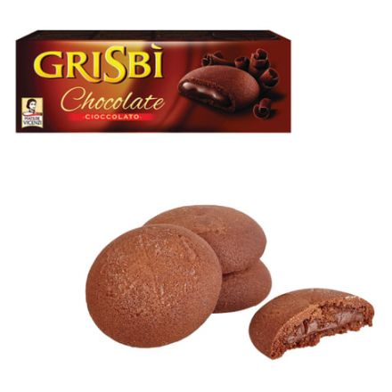 Печенье песочное GRISBI "Cioccolato" с шоколадным кремом 135 г, ИТАЛИЯ, 21201 Печенье песочное GRISBI "Cioccolato" с шоколадным кремом 135 г, ИТАЛИЯ, 21201