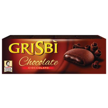 Печенье песочное GRISBI "Cioccolato" с шоколадным кремом 135 г, ИТАЛИЯ, 21201 Печенье песочное GRISBI "Cioccolato" с шоколадным кремом 135 г, ИТАЛИЯ, 21201