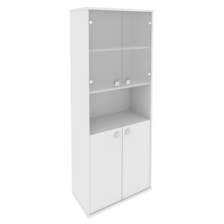 Style Шкаф Л.СТ-1.4 Белый 778*410*1980 Style Шкаф Л.СТ-1.4 Белый 778*410*1980