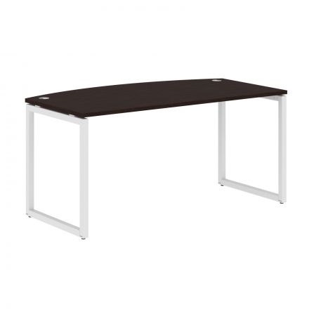 Стол руководителя XQET 169 Легно темный/Белый 1600х867х750 Стол руководителя XQET 169 Легно темный/Белый 1600х867х750