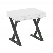 Home Office Стол письменный VR.SP-1-79.M Белый/Антрацит металл 794*600*750