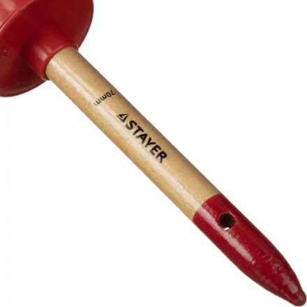 Кисть круглая STAYER MASTER, светлая натурал. щетина, №22 x70мм