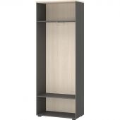 Гардероб узкий К-Loft 241H010 выс.2106 дуб скандин./графит Гардероб узкий К-Loft 241H010 выс.2106 дуб скандин./графит