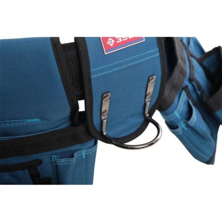 Пояс для инстр. ЗУБР ЭКСПЕРТ, держатель для молотка, 18 карманов 38640