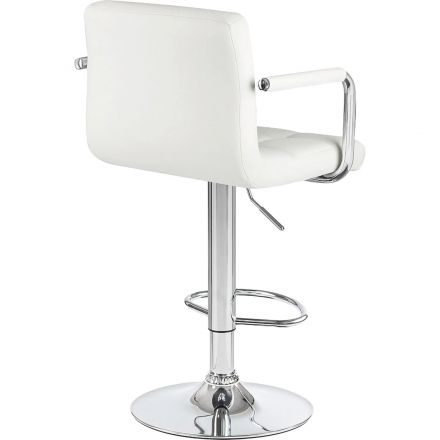 Стул барный LO_DOBRIN KRUGER ARM LM-5011_CH-M_EL белый Стул барный LO_DOBRIN KRUGER ARM LM-5011_CH-M_EL белый