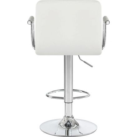 Стул барный LO_DOBRIN KRUGER ARM LM-5011_CH-M_EL белый Стул барный LO_DOBRIN KRUGER ARM LM-5011_CH-M_EL белый