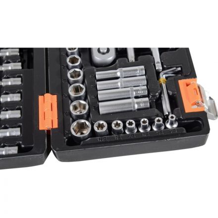 Набор инструментов , 1/4 , CrV, в кейсе 57 предм Вихрь