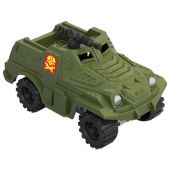 Военная машина игрушечная РАЗВЕДЫВАТЕЛЬНАЯ "След", пластиковая, 10x6x6 см, НОРДПЛАСТ, 378 Военная машина игрушечная РАЗВЕДЫВАТЕЛЬНАЯ "След", пластиковая, 10x6x6 см, НОРДПЛАСТ, 378